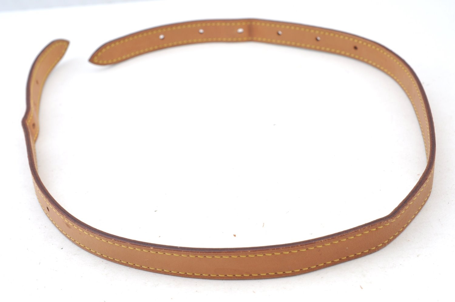 Authentic Louis Vuitton Leather Shoulder Strap For Bucket GM 31.9