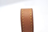 Authentic Louis Vuitton Leather Shoulder Strap For Bucket GM 31.9" Beige K8204