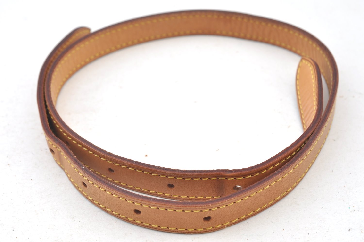 Authentic Louis Vuitton Leather Shoulder Strap For Bucket GM 31.9