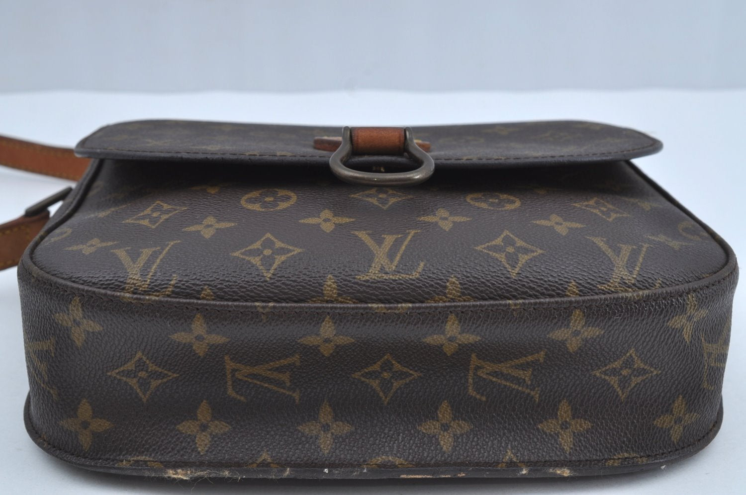 Authentic Louis Vuitton Monogram Saint Cloud GM M51242 Shoulder Cross Bag K8206