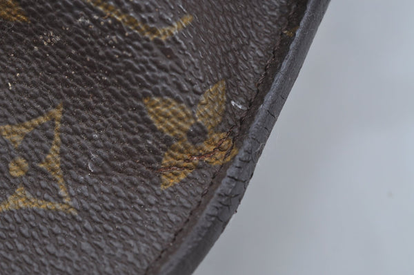 Authentic Louis Vuitton Monogram Saint Cloud GM M51242 Shoulder Cross Bag K8206