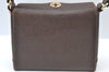 Authentic GUCCI Vintage Shoulder Hand Bag Purse Leather Brown K8208