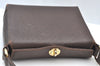 Authentic GUCCI Vintage Shoulder Hand Bag Purse Leather Brown K8208