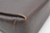 Authentic GUCCI Vintage Shoulder Hand Bag Purse Leather Brown K8208