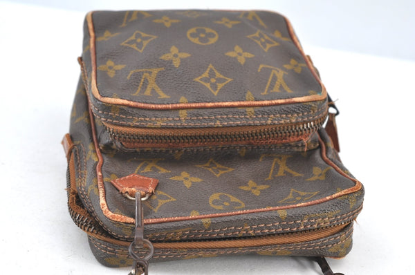 Authentic Louis Vuitton Monogram Amazone Shoulder Cross Bag Old Model Junk K8210