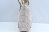 Authentic COACH Signature 2Way Tote Bag Canvas Enamel F17580 Beige K8215