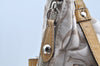 Authentic COACH Signature 2Way Tote Bag Canvas Enamel F17580 Beige K8215