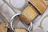 Authentic COACH Signature 2Way Tote Bag Canvas Enamel F17580 Beige K8215
