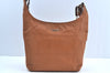 Authentic COACH Vintage Shoulder Cross Body Bag Purse Leather 17116 Brown K8216