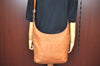 Authentic COACH Vintage Shoulder Cross Body Bag Purse Leather 17116 Brown K8216