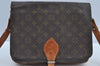 Authentic Louis Vuitton Monogram Cartouchiere GM Shoulder Bag Old Model LV K8217