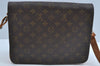 Authentic Louis Vuitton Monogram Cartouchiere GM Shoulder Bag Old Model LV K8217