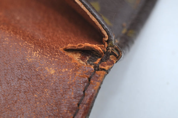 Authentic Louis Vuitton Monogram Cartouchiere GM Shoulder Bag Old Model LV K8217