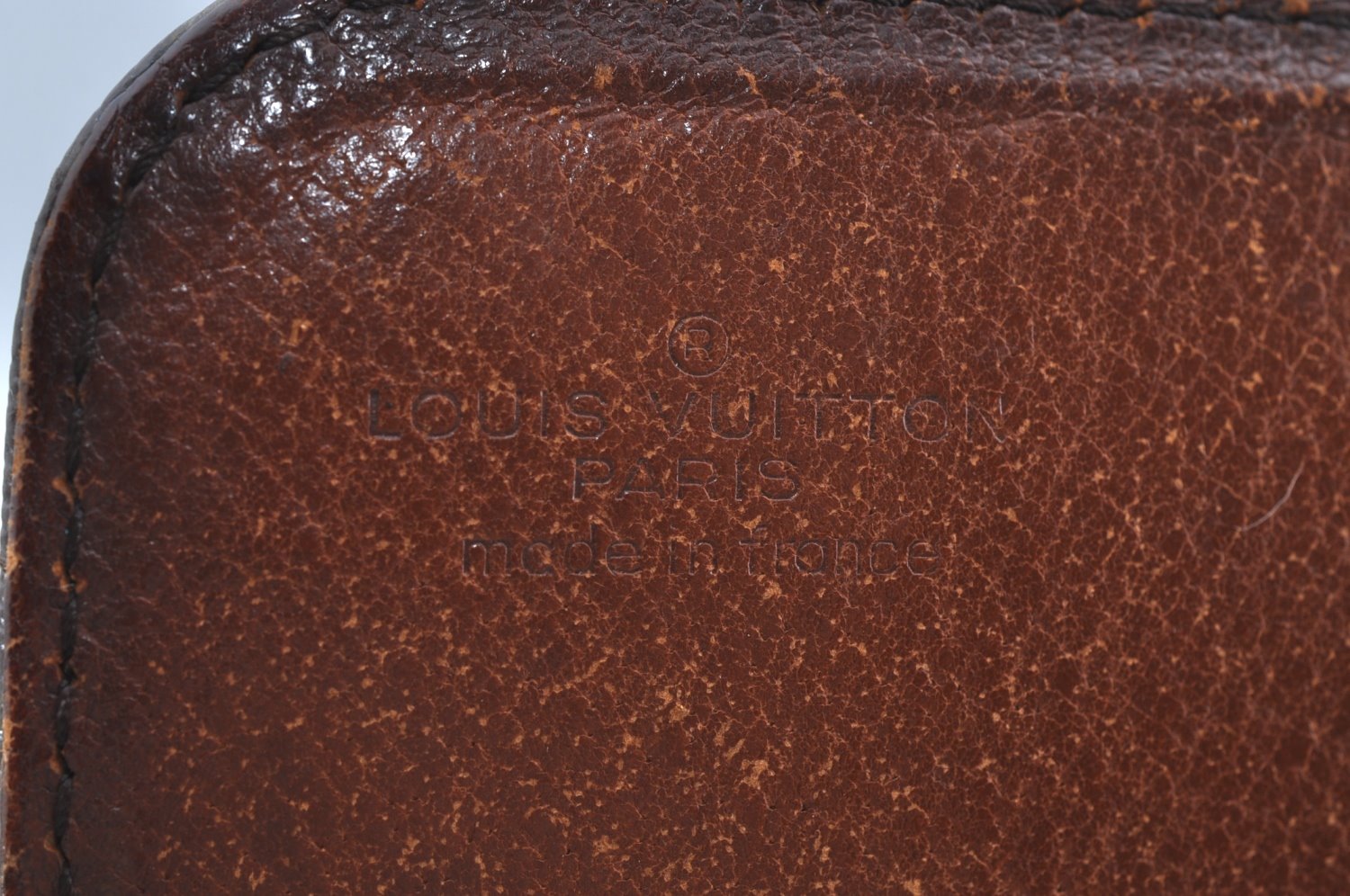 Authentic Louis Vuitton Monogram Cartouchiere GM Shoulder Bag Old Model LV K8217