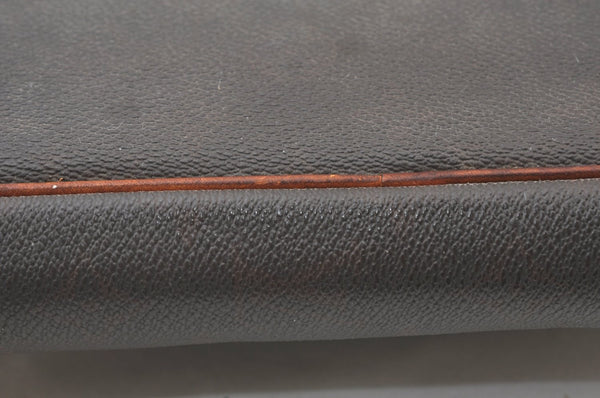 Auth Louis Vuitton Monogram Marly Dragonne Clutch Hand Bag Old Model Junk K8219