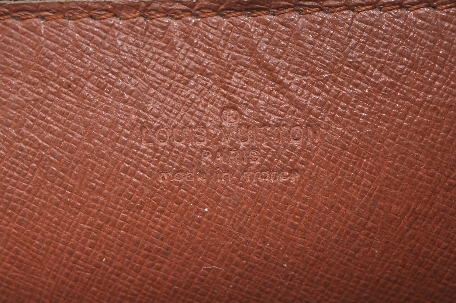 Auth Louis Vuitton Monogram Marly Dragonne Clutch Hand Bag Old Model Junk K8219