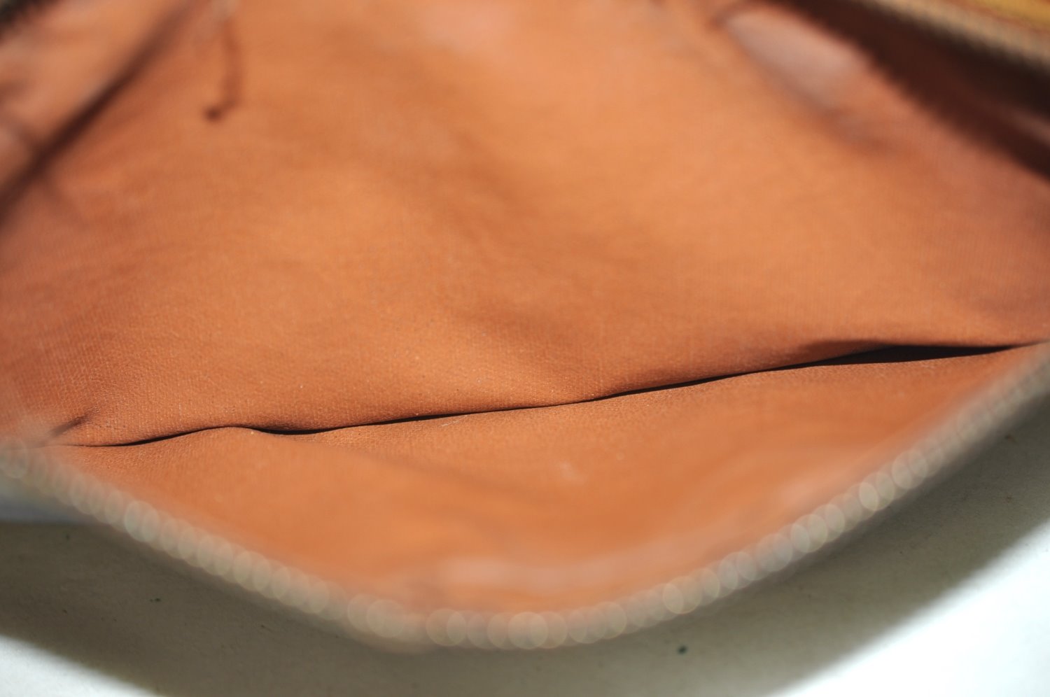 Auth Louis Vuitton Monogram Marly Dragonne Clutch Hand Bag Old Model Junk K8219