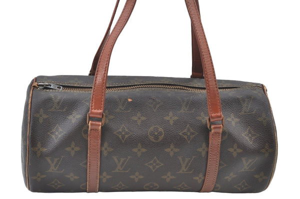 Authentic Louis Vuitton Monogram Papillon 30 Hand Bag Old Model LV K8220