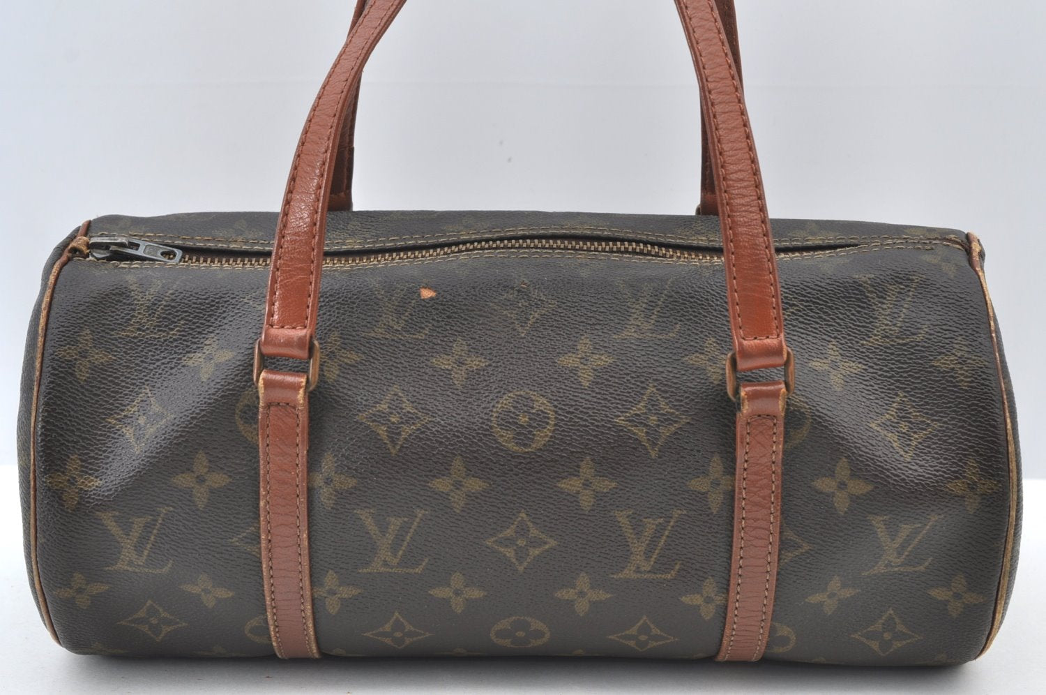 Authentic Louis Vuitton Monogram Papillon 30 Hand Bag Old Model LV K8220