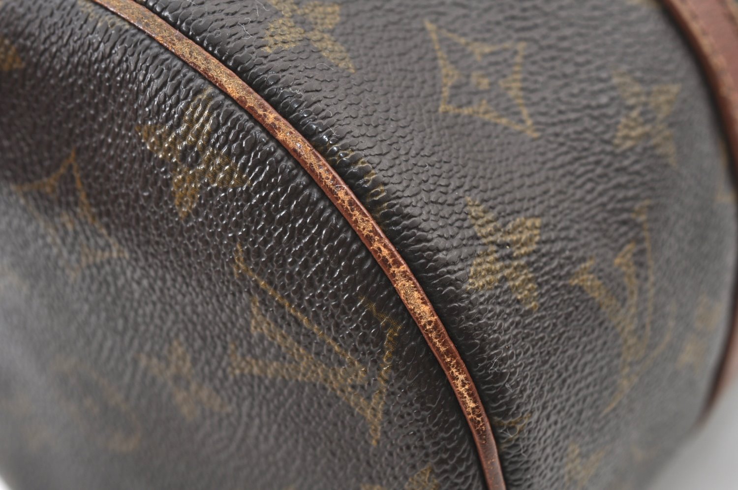 Authentic Louis Vuitton Monogram Papillon 30 Hand Bag Old Model LV K8220