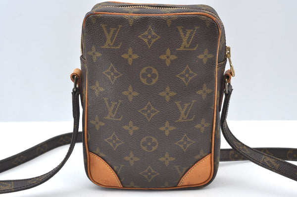 Authentic Louis Vuitton Monogram Danube Shoulder Cross Body Bag M45266 LV K8222