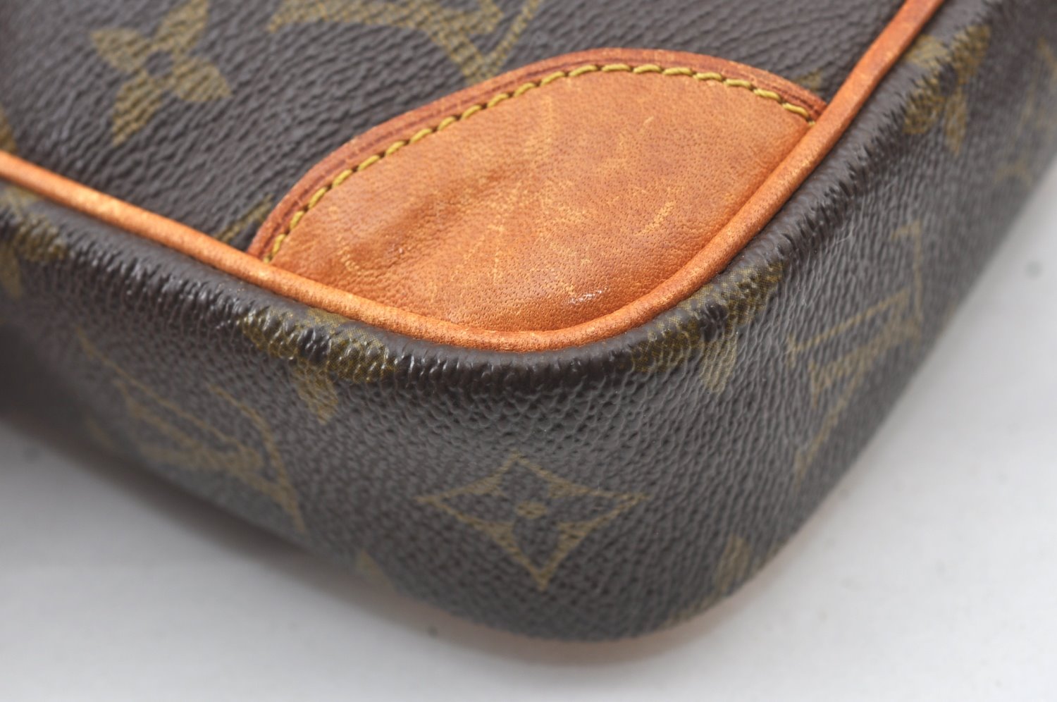 Authentic Louis Vuitton Monogram Danube Shoulder Cross Body Bag M45266 LV K8222