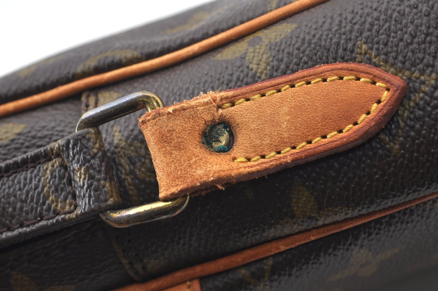 Authentic Louis Vuitton Monogram Danube Shoulder Cross Body Bag M45266 LV K8222