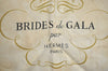 Authentic HERMES Carre 90 Scarf "BRIDES de GALA par" Silk Red K8223