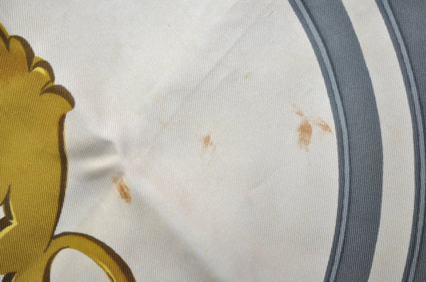 Authentic HERMES Carre 90 Scarf "BRIDES de GALA par" Silk Red K8223