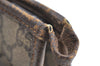 Authentic GUCCI GG Plus Clutch Hand Bag Purse PVC Leather Brown K8224