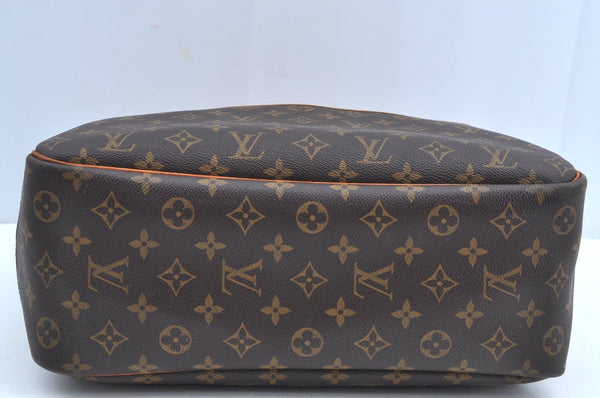 Authentic Louis Vuitton Monogram Deauville Hand Bag M47270 LV Junk K8226