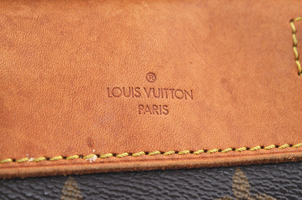 Authentic Louis Vuitton Monogram Deauville Hand Bag M47270 LV Junk K8226