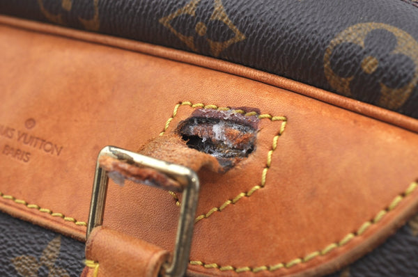 Authentic Louis Vuitton Monogram Deauville Hand Bag M47270 LV Junk K8226