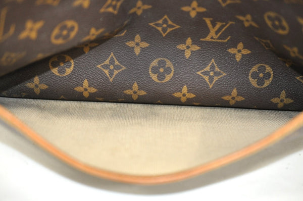 Authentic Louis Vuitton Monogram Deauville Hand Bag M47270 LV Junk K8226