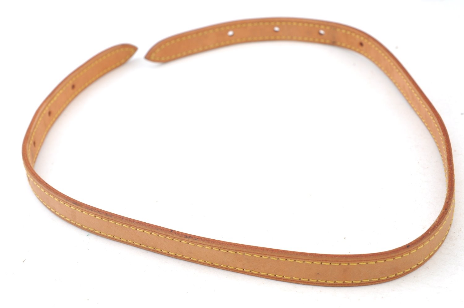 Authentic Louis Vuitton Leather Shoulder Strap For Bucket PM 27.6