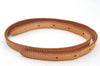 Authentic Louis Vuitton Leather Shoulder Strap For Bucket PM 27.6" Beige K8228