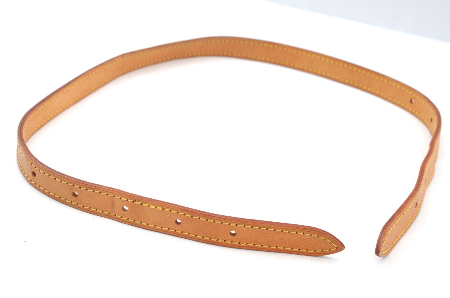 Authentic Louis Vuitton Leather Shoulder Strap For Bucket GM 31.9