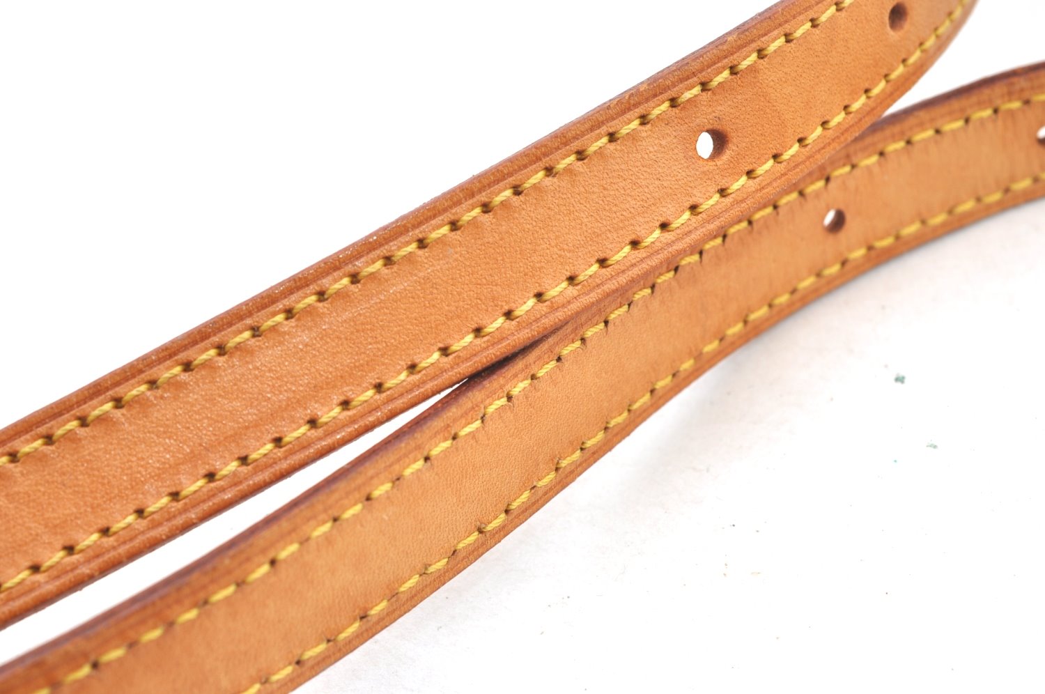 Authentic Louis Vuitton Leather Shoulder Strap For Bucket GM 31.9