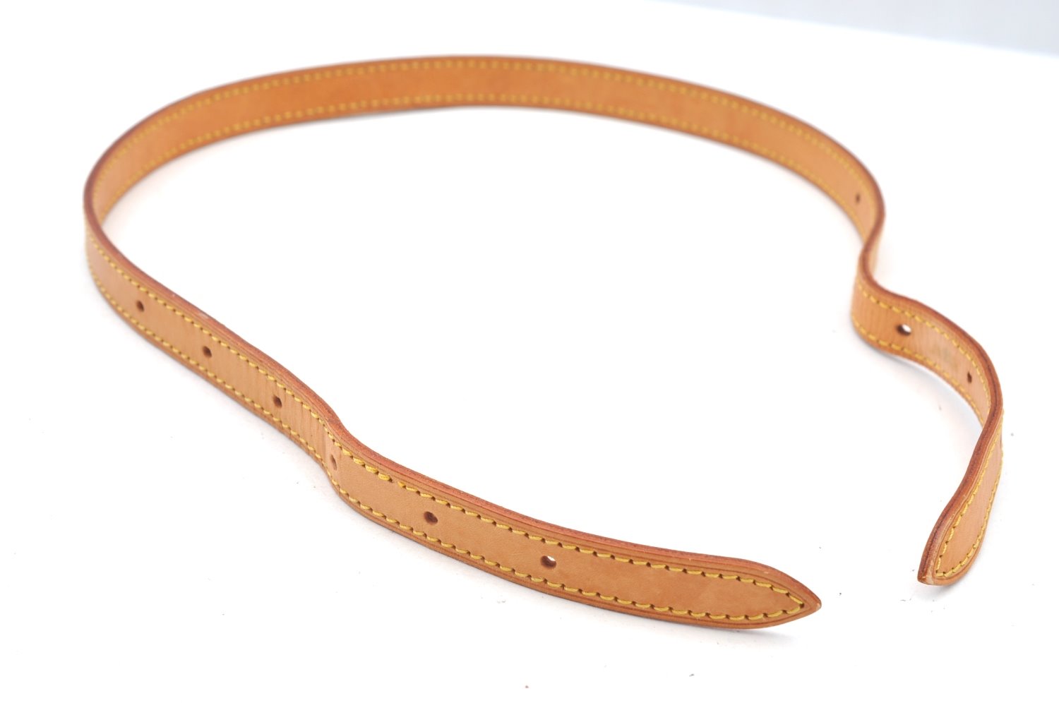 Authentic Louis Vuitton Leather Shoulder Strap For Bucket GM 31.9