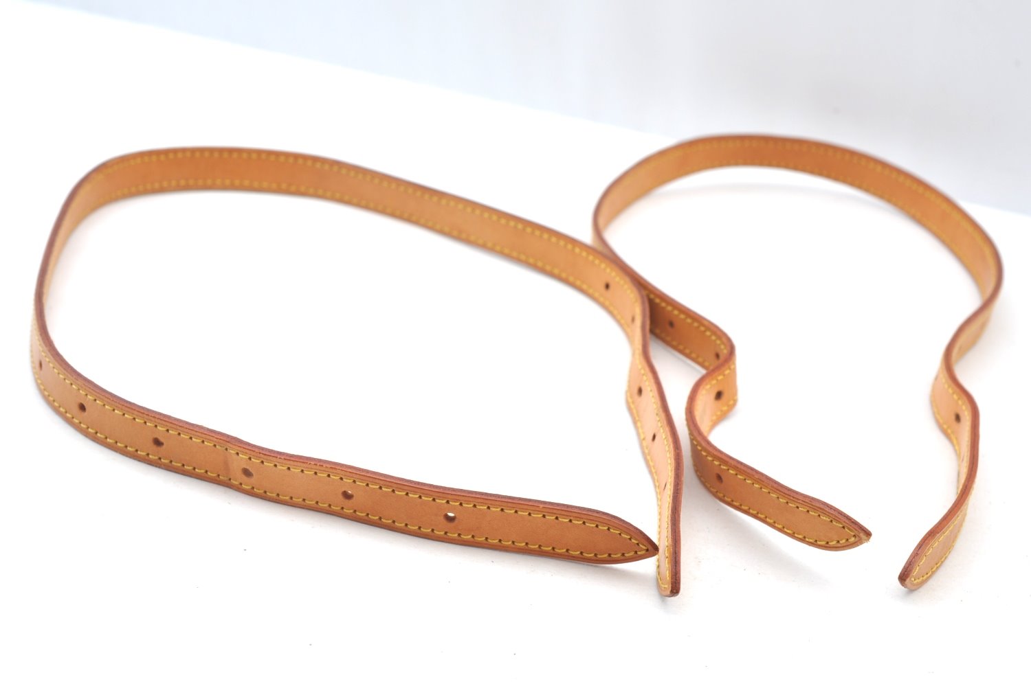 Authentic Louis Vuitton Leather Shoulder Strap For Bucket GM 31.9