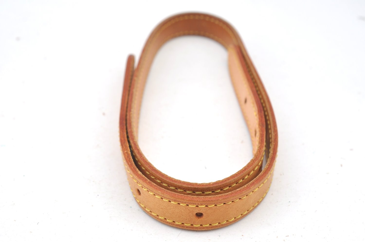 Authentic Louis Vuitton Leather Shoulder Strap For Bucket PM 27.6