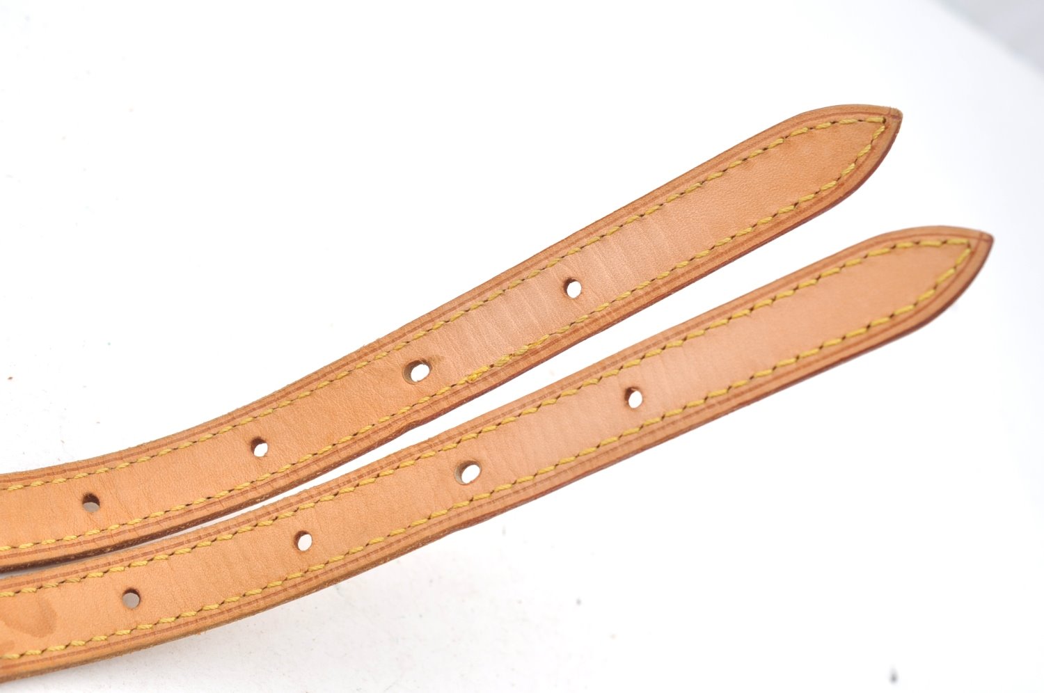 Authentic Louis Vuitton Leather Shoulder Strap For Bucket PM 27.6