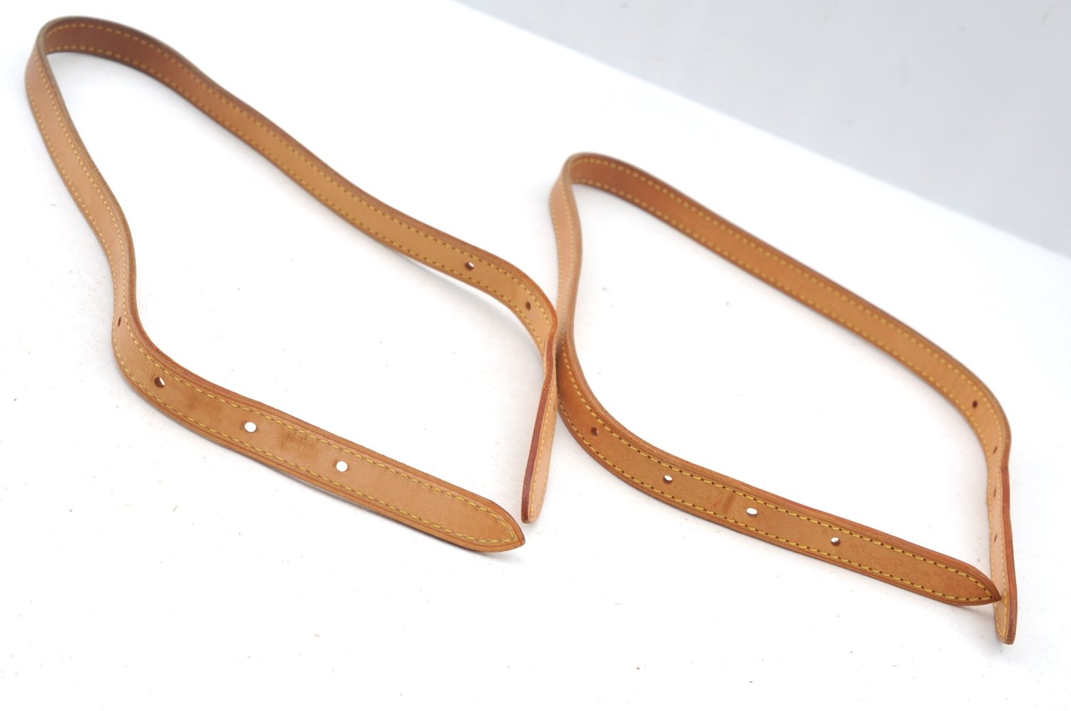 Authentic Louis Vuitton Leather Shoulder Strap For Bucket PM 27.6