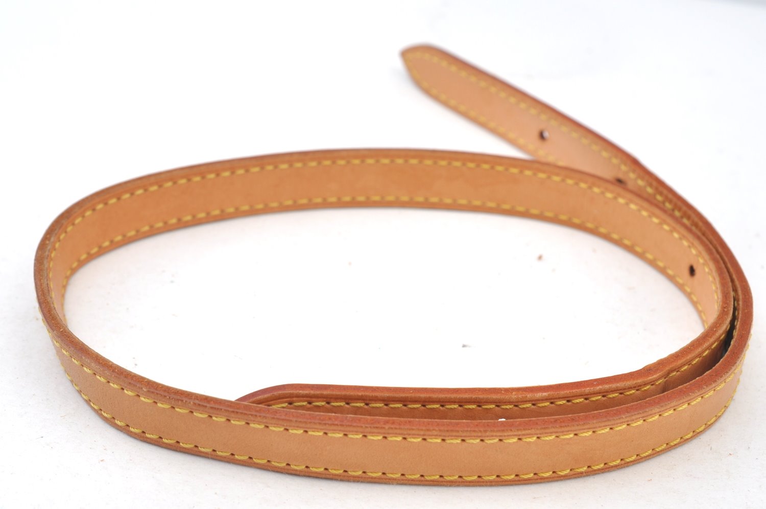 Authentic Louis Vuitton Leather Shoulder Strap For Bucket PM 27.6