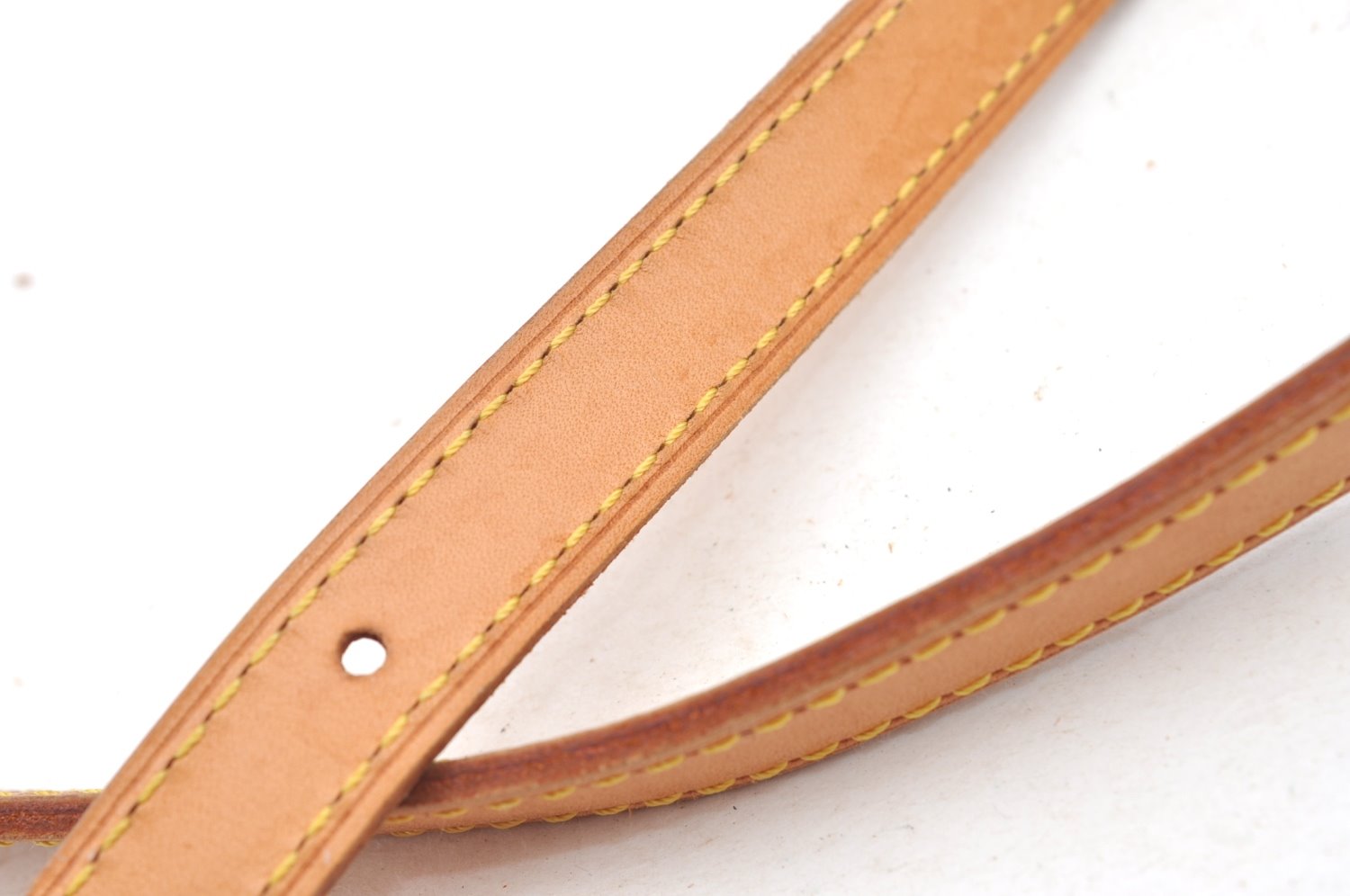 Authentic Louis Vuitton Leather Shoulder Strap For Bucket PM 27.6