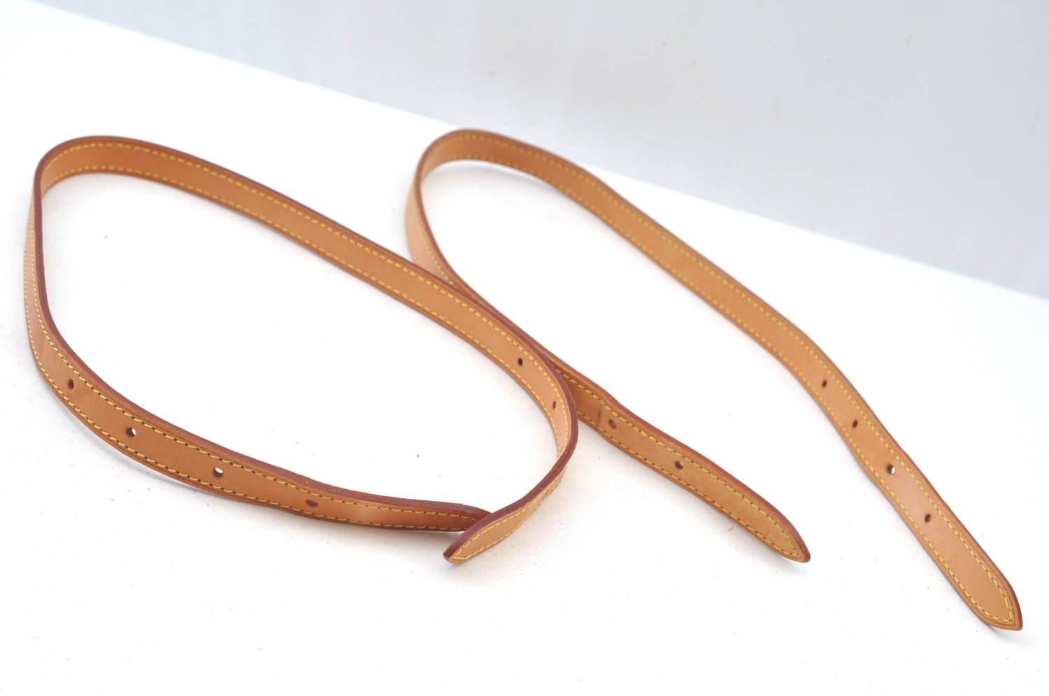 Authentic Louis Vuitton Leather Shoulder Strap For Bucket PM 27.6