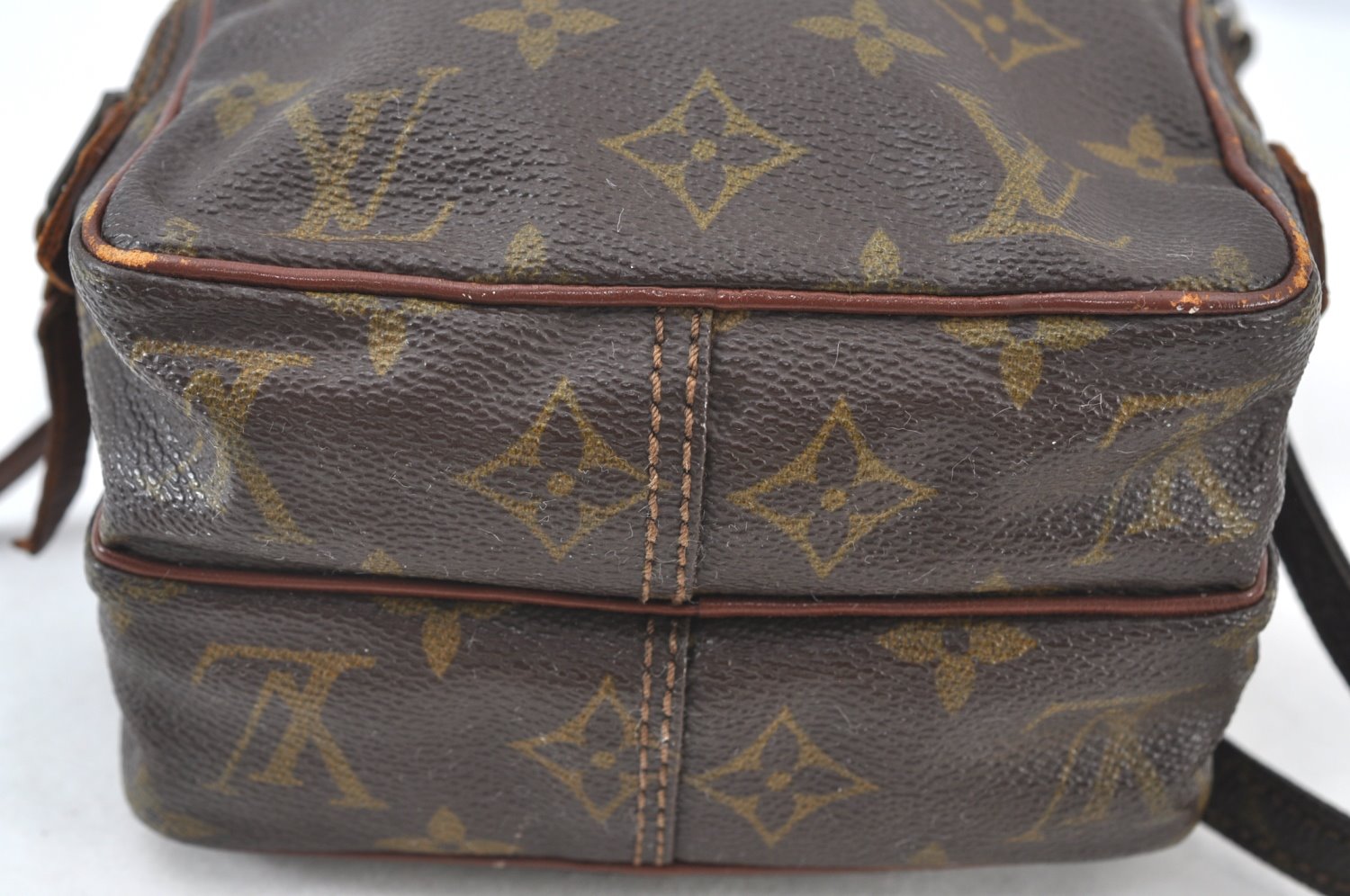 Authentic Louis Vuitton Monogram Mini Amazone Shoulder Cross Bag Old Model K8236