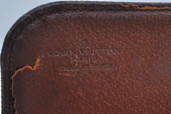 Authentic Louis Vuitton Monogram Cartouchiere MM Shoulder Bag Old Model K8237