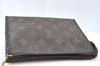 Authentic Louis Vuitton Monogram Poche Toilette 19 M47544 Cosmetics Pouch K8241