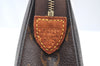 Authentic Louis Vuitton Monogram Poche Toilette 19 M47544 Cosmetics Pouch K8241